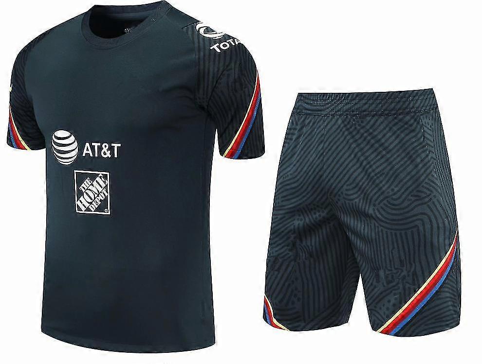 Moda Futbol Formaları Kısa Kollu Şortlar Takım Spor Antrenmanı Erkekler ve Kadınlar İçin Futbol Üniformaları