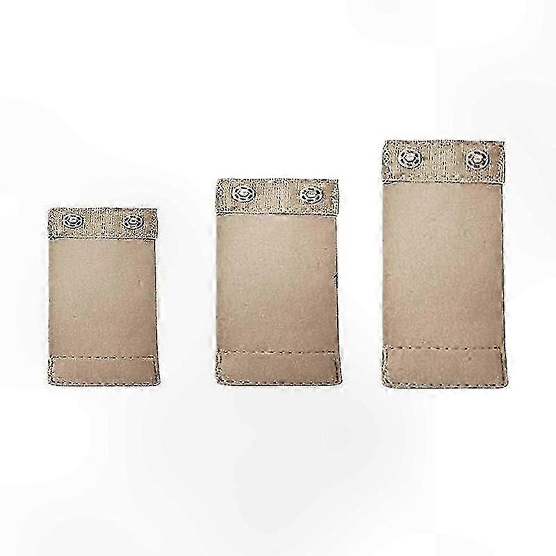 Adjustable Shapewear Extender with Cotton Fabric, 2 Rows of Hooks and Buttons for Length Modification