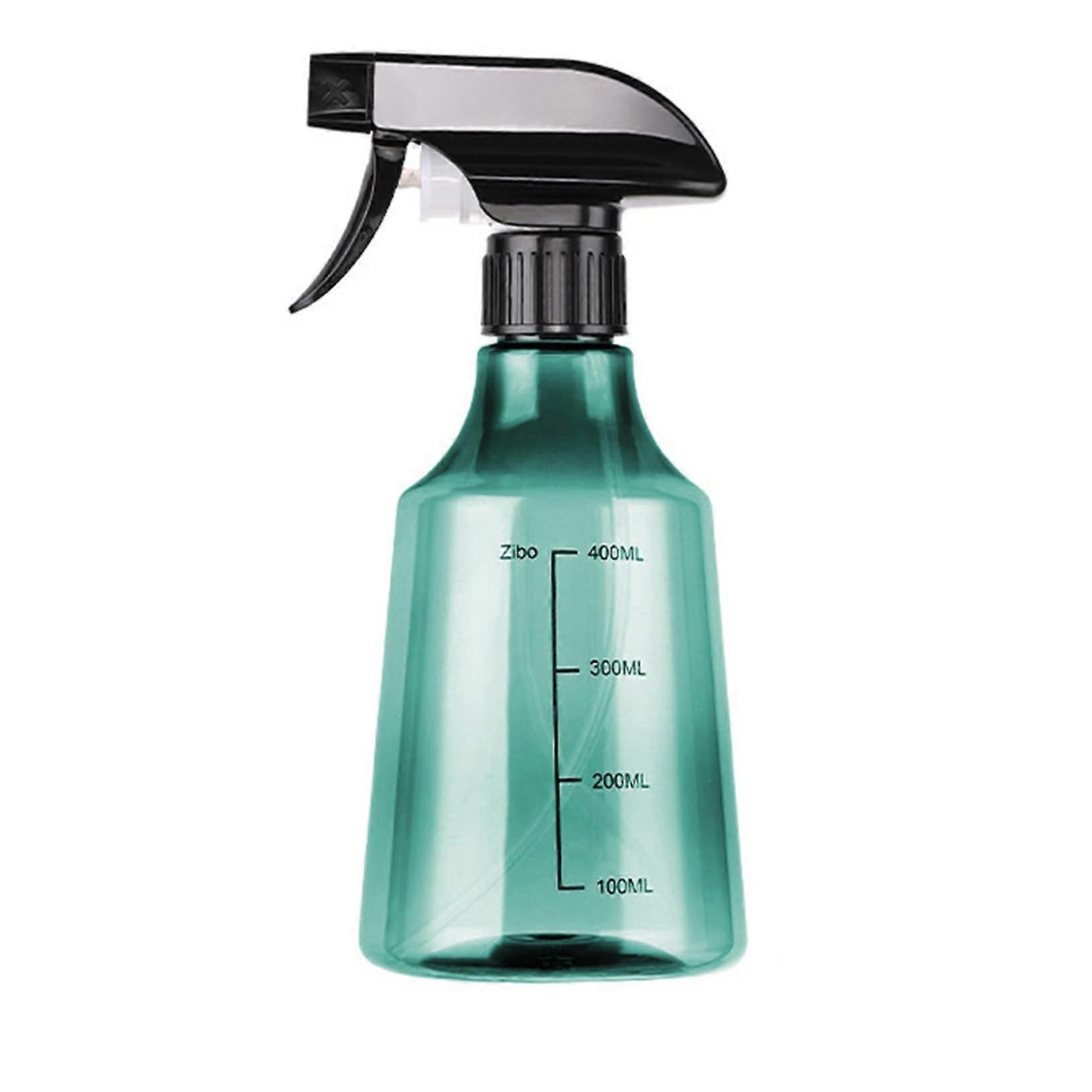 500ml Plastic Spray Bottles Large Capacity Leak Proof Refillable For Cleaning And Plant Watering Green