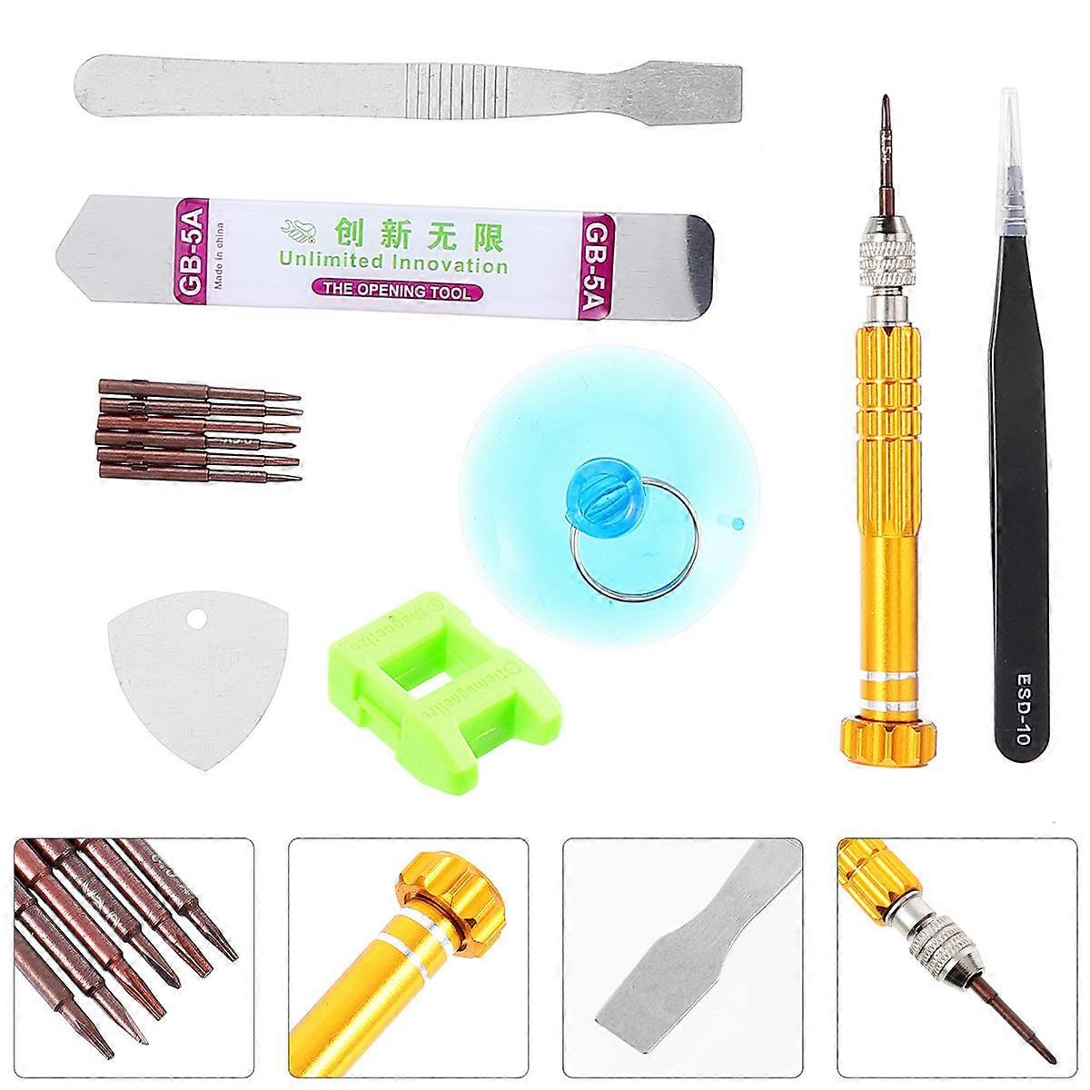 Phone Screwdriver Set for Repair Use with 13Pcs Assorted Color Tools