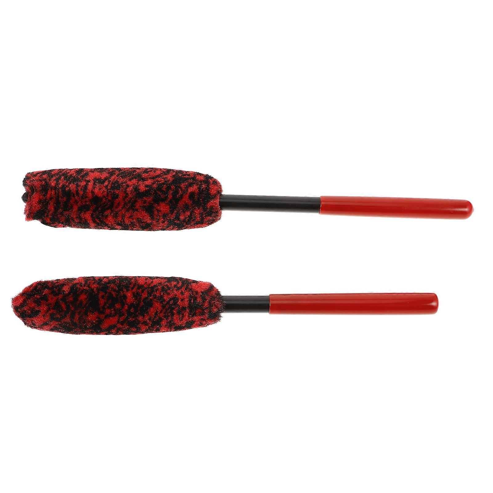 Wheel Rim Cleaner Brush for Car Detailing Soft Wool 8Pcs Set