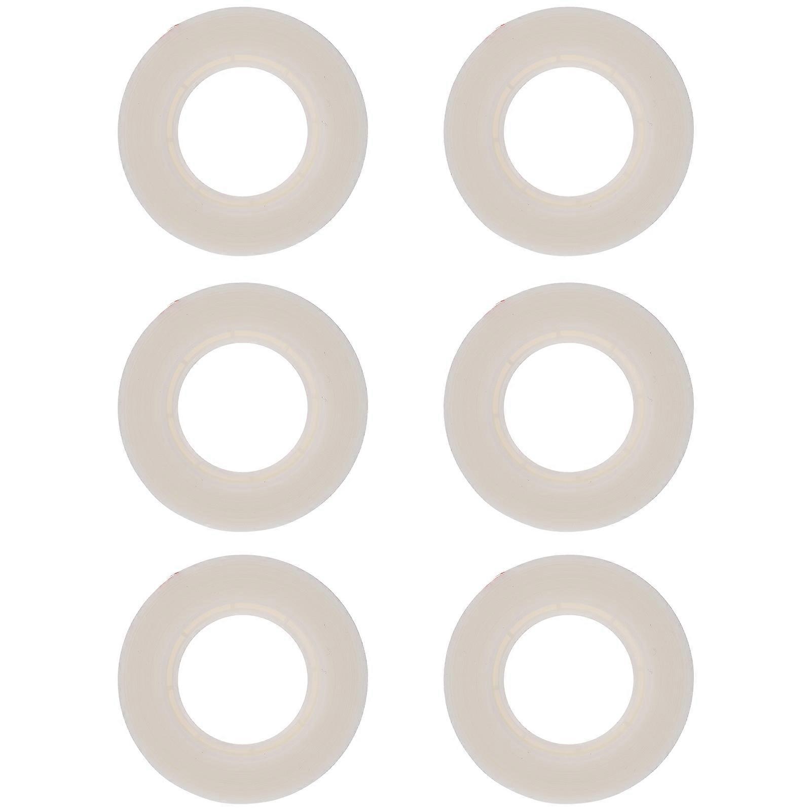 Invisible Writing Tape Frosted Transparent Correction Tape for Daily Use 6 Rolls