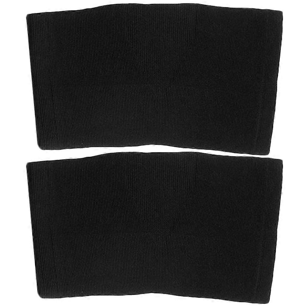 Knee Sleeve for Fixing with 1Pair Elastic Knee Cover Black