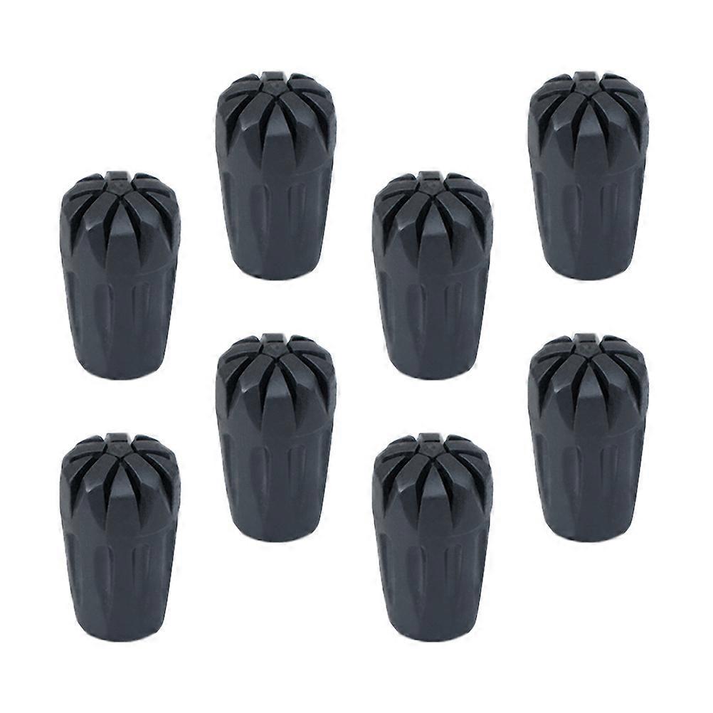 Walking Pole Tip Cover Rubber Protector for Trekking Pole 16Pcs Outdoor Use