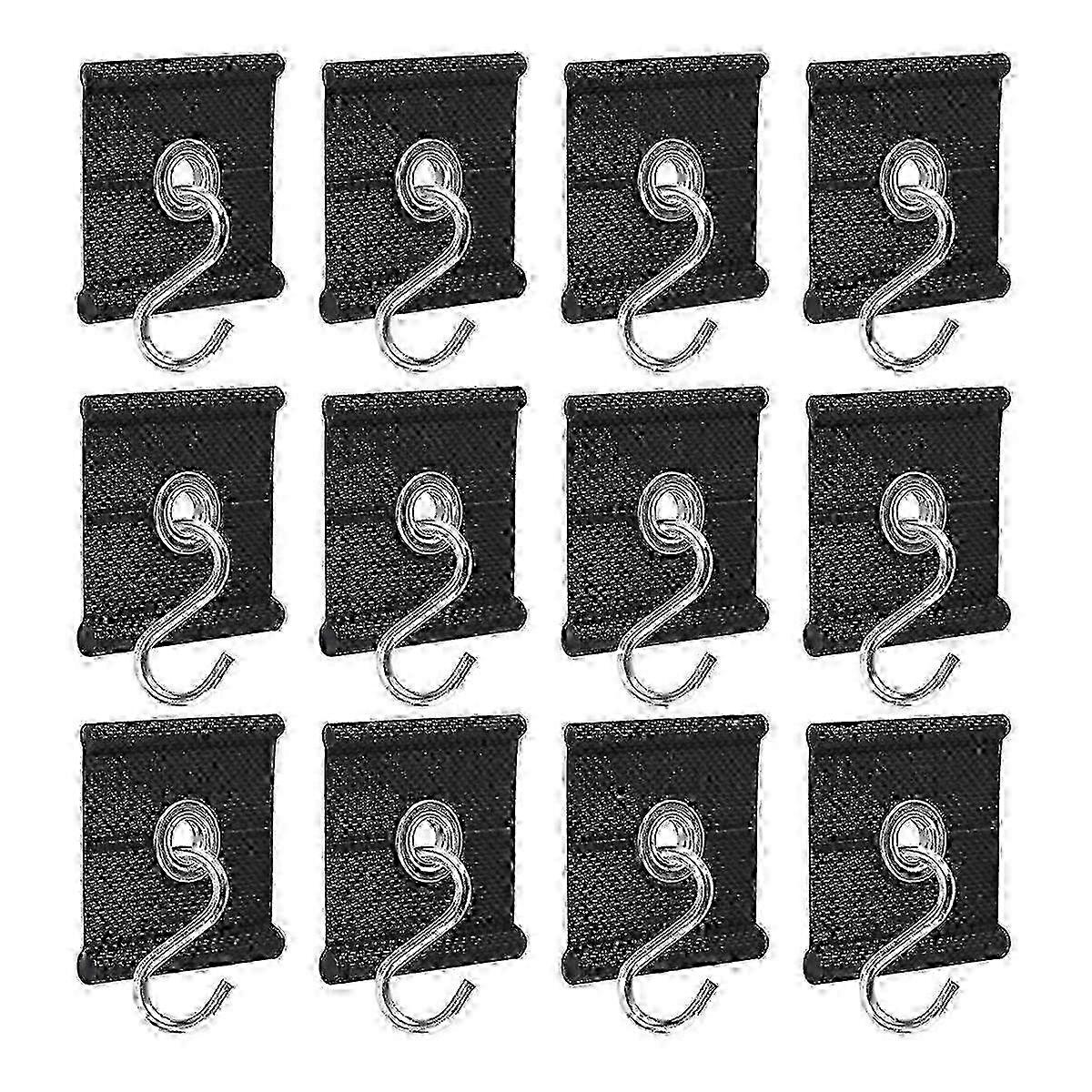 12PCS RV Awning Hooks Rv Canopy RV Piping Rail Hook Camping Awning Hooks RV Awning Hooks for Piping Rail Awning Hooks