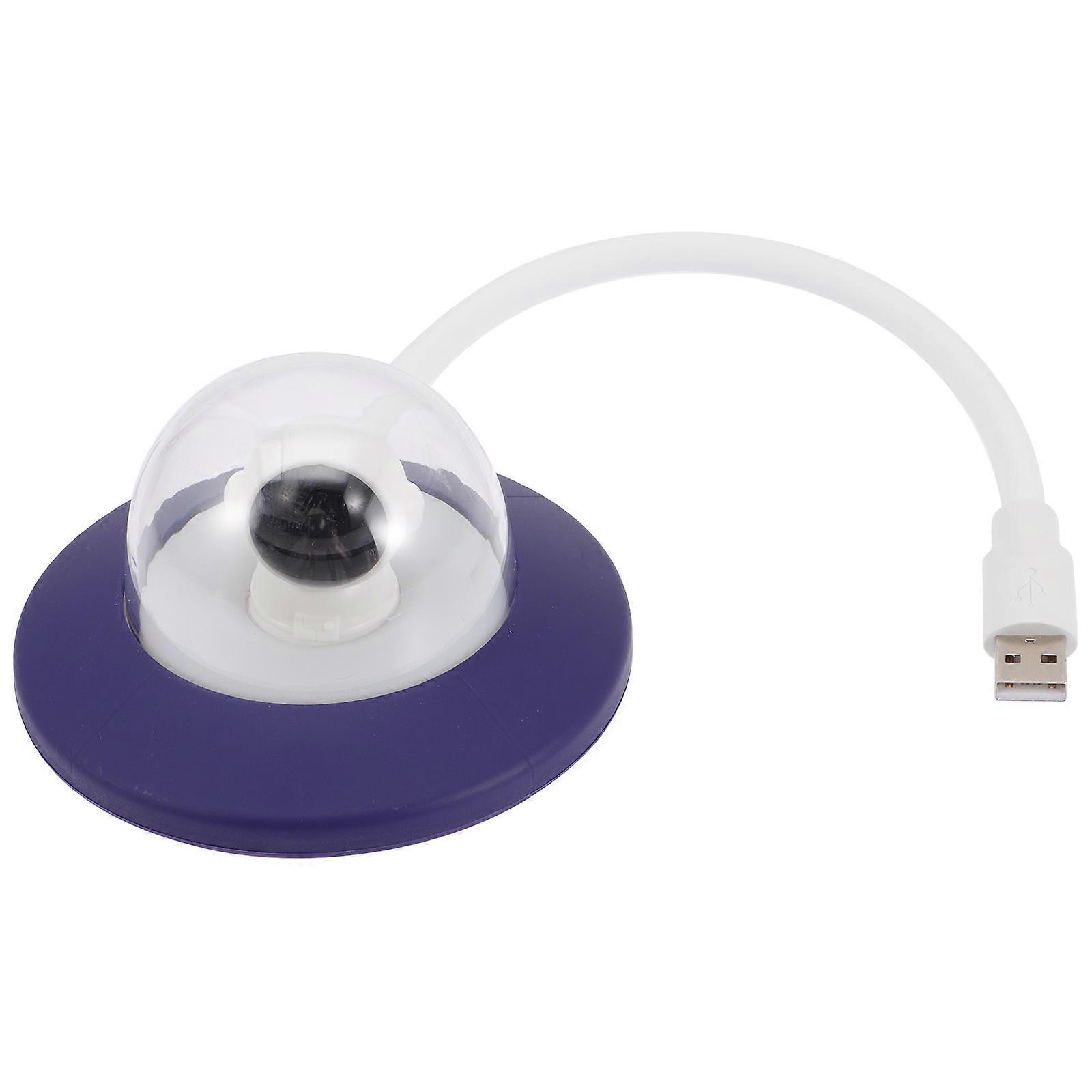 Blue Bedside Night Light Ufo Lamp for Reading 3Pcs Portable Lamp