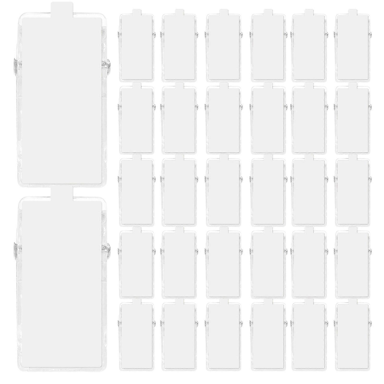 Mini Self Adhesive Clips Spring Shape Diy Crafts Wall Decor General Users 50Pcs