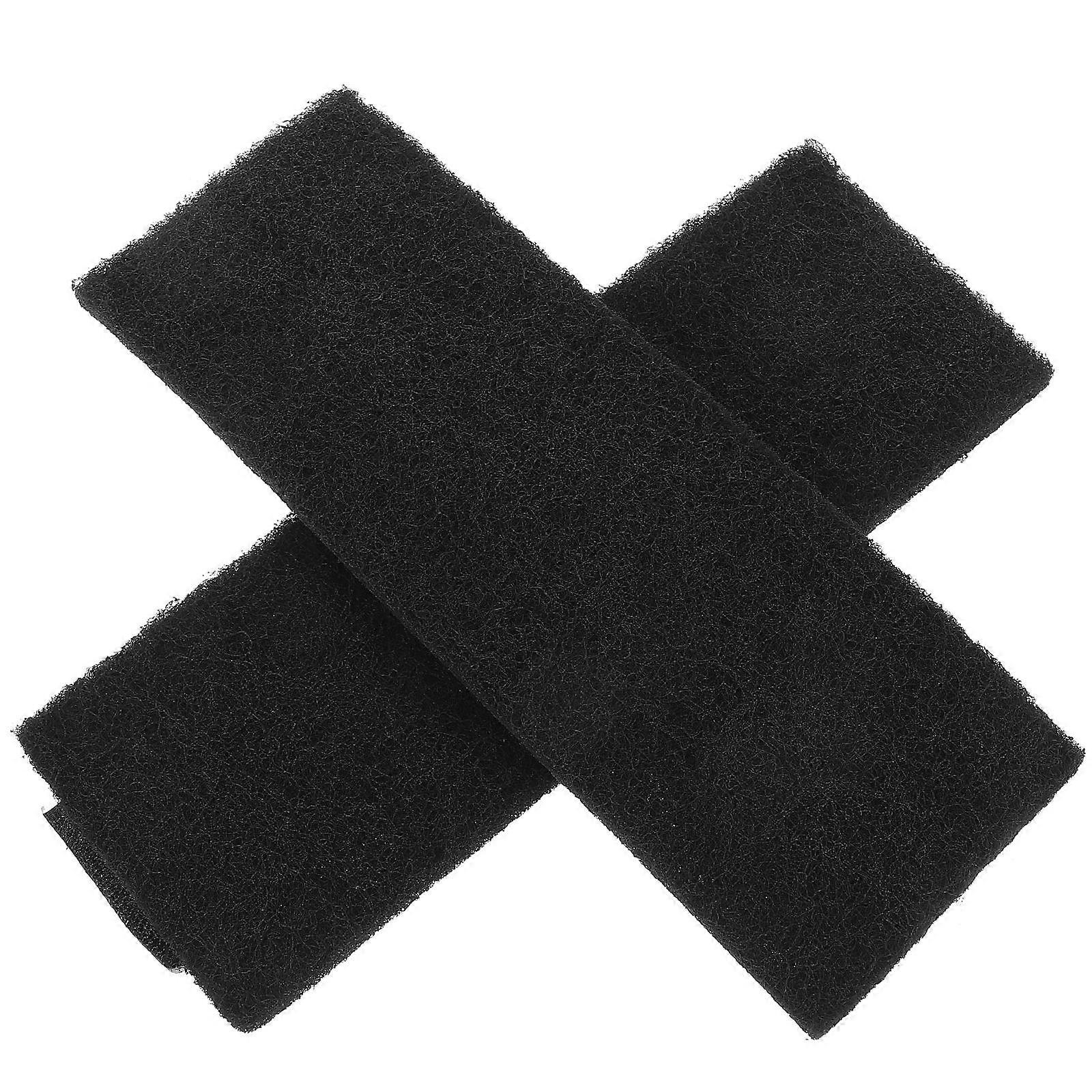 Ceiling Fan Filters Activated Carbon Cotton Filters for Fan 20Pcs Set in Black