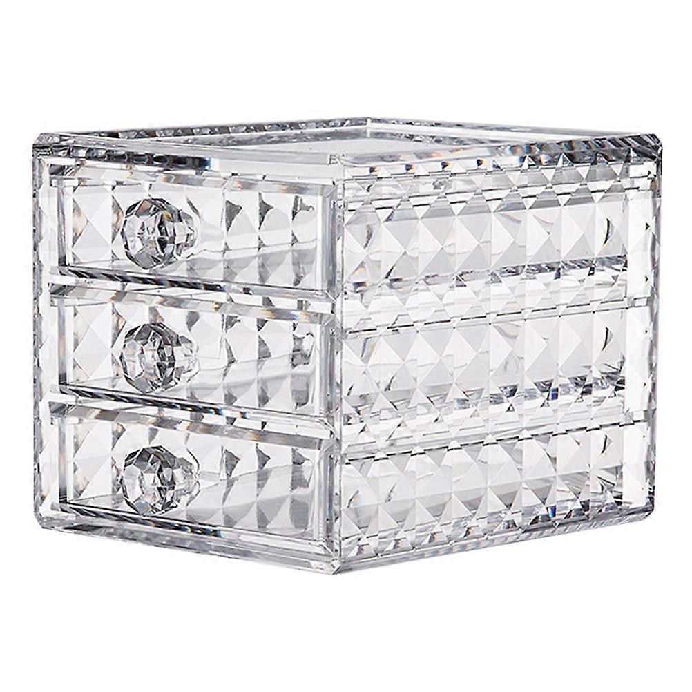 Cosmetic Storage Drawer Acrylic Clear Makeup Organizer Holder