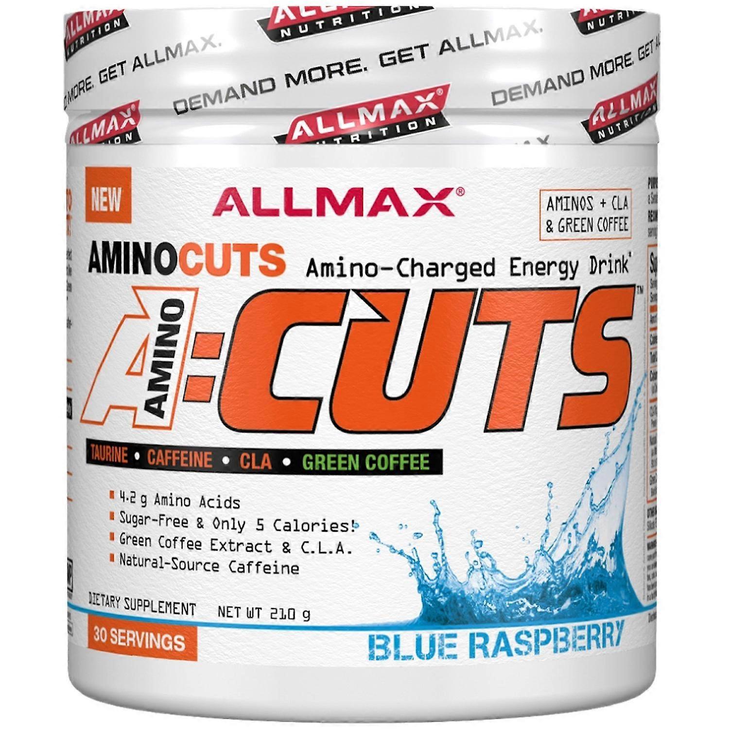 ALLMAX Nutrition, ACUTS، مشروب طاقة مشحون بالأمينو، توت العليق الأزرق، 7.4 أونصة (210