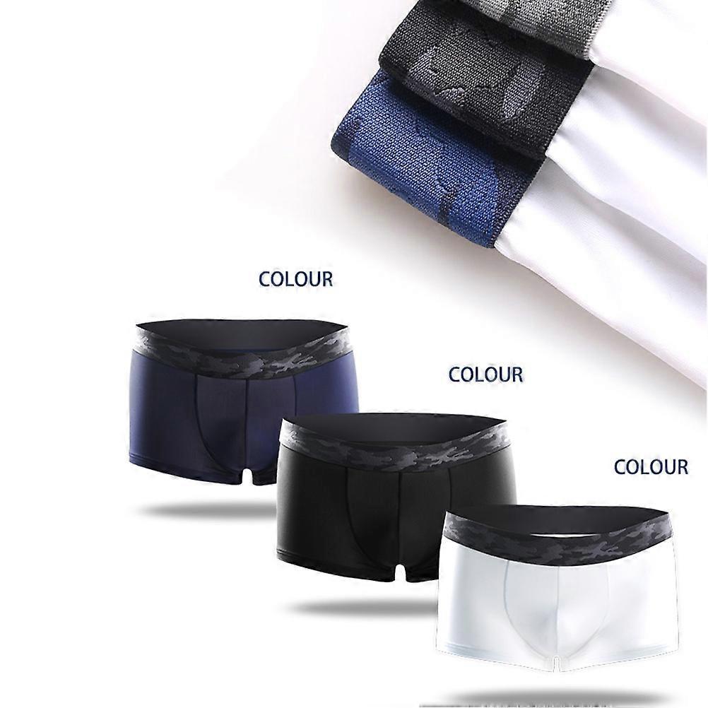 Ice Silk Men's Ultra-Thin Comfortable Underwear for