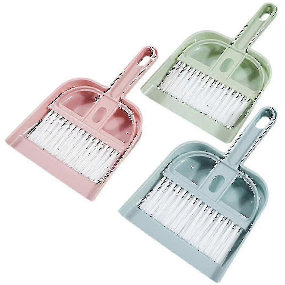 Mini Cleaning Brush And Dustpan Set Desktop