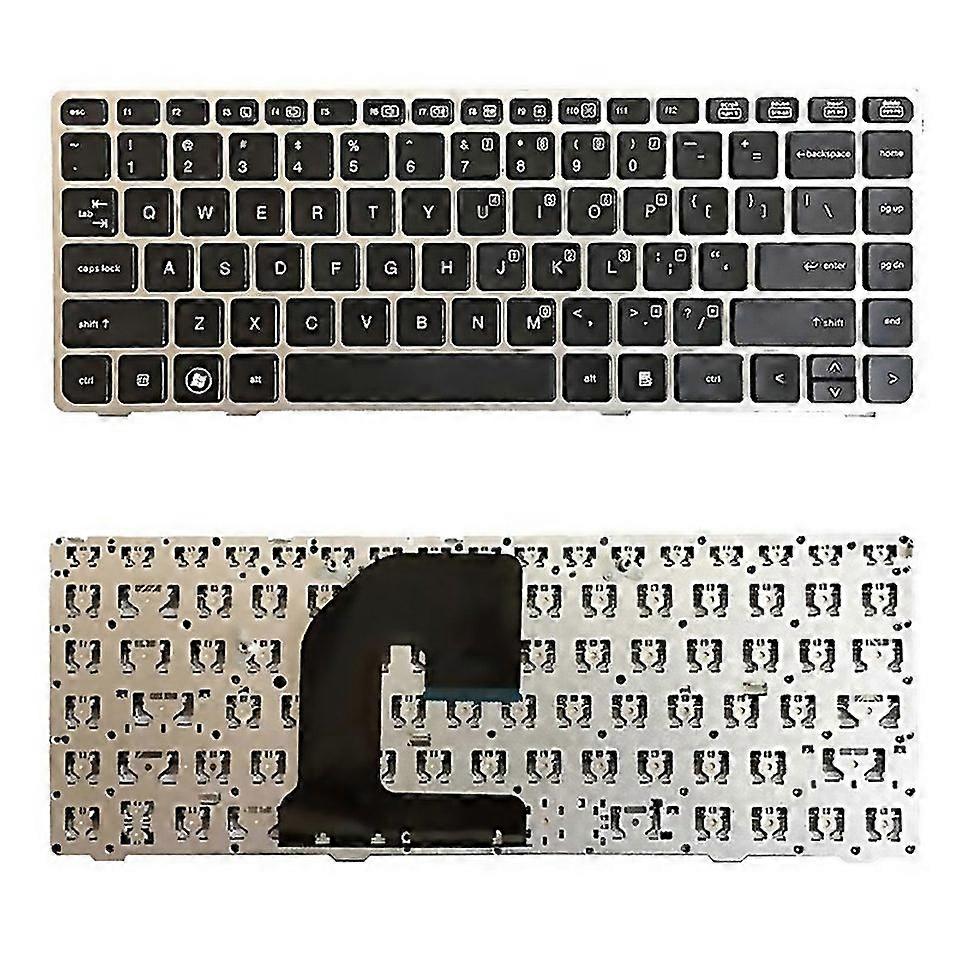 For Us Version Keyboard With Frame For Hp Elitebook 8470b 8470p 8470 8460 8460p 8460w Probook 6460 6