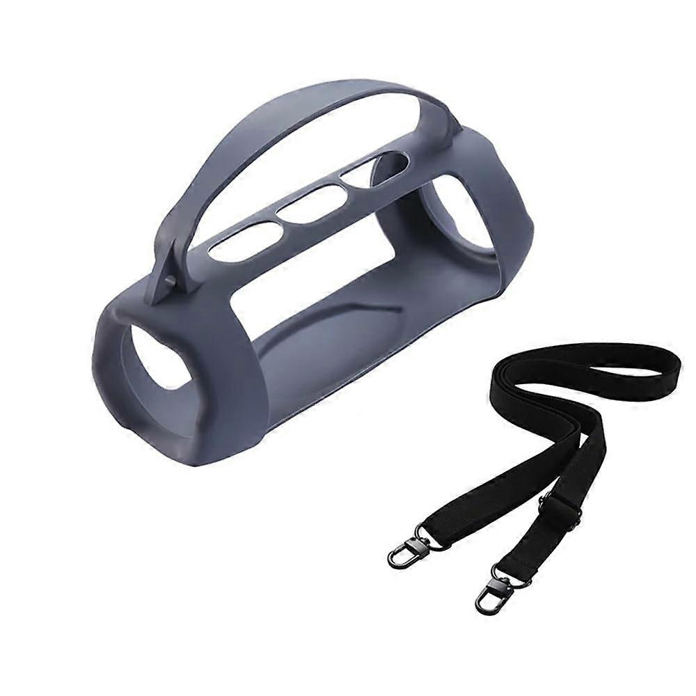 Silicone Cover Case for compatible with JBL Charge 5, Portable Waterproof Protective Sleeve for compatible with JBL Charge5 Bluetooth Speaker