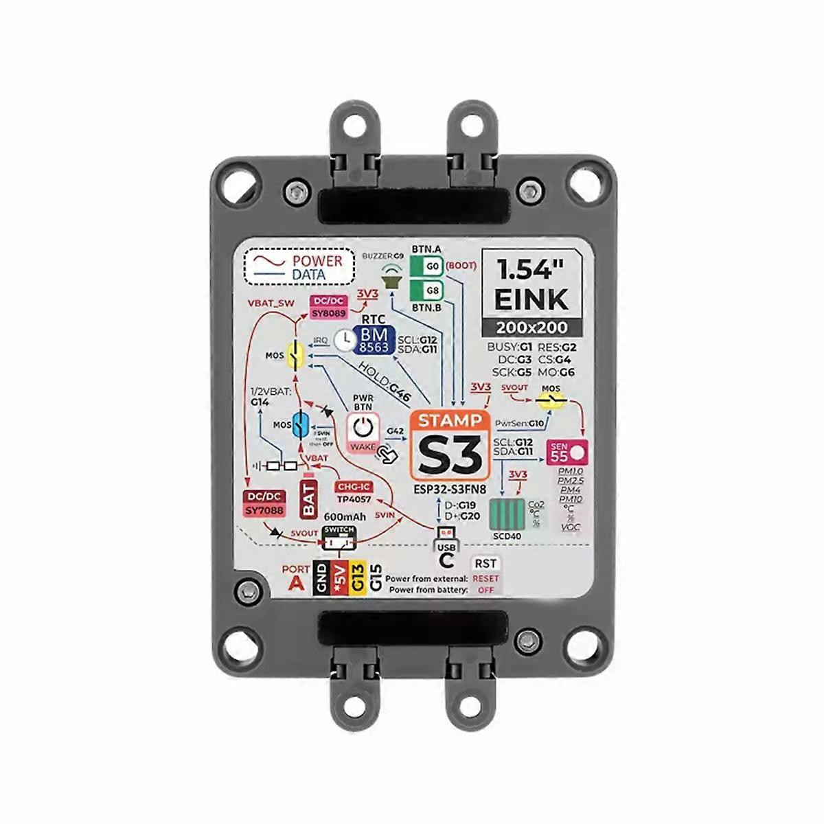 Sensor-Kit zur Überwachung der Luftqualität 1,54-Zoll-Tintensieb