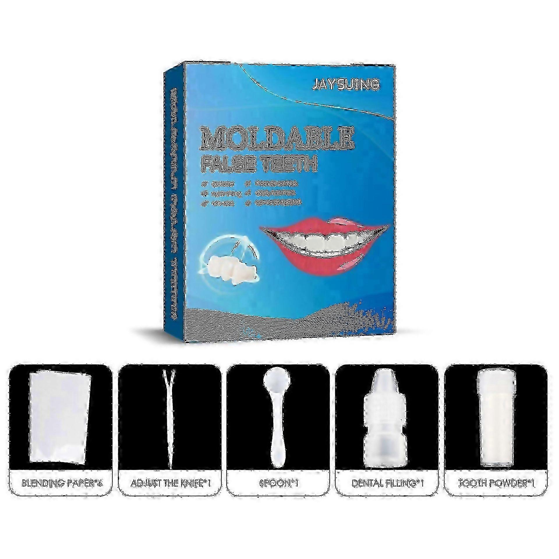 For Shapeable Glue Set Party Makeup Temporary Fillings Cavity And Gap Fillings Denture Modification
