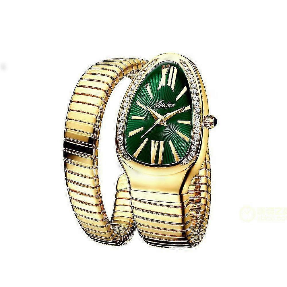Women's Snake Shape Bangle Bracelet Watch 25-26