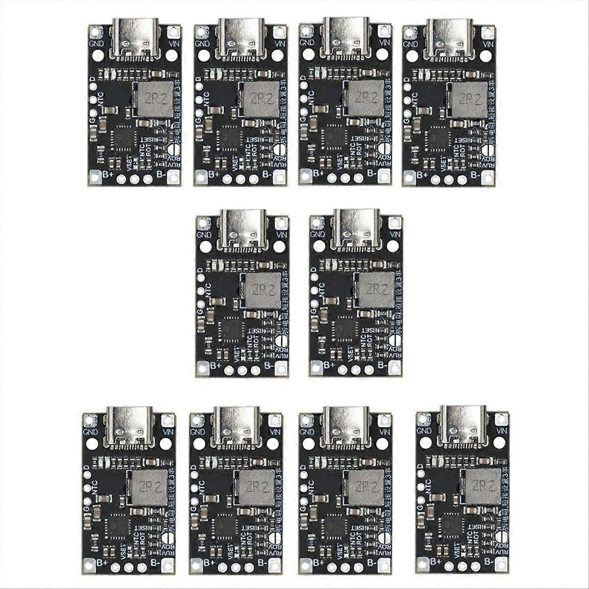 10Pcs Lithium Battery Charging Module 3.7V 5V 2S 3S Battery Charging