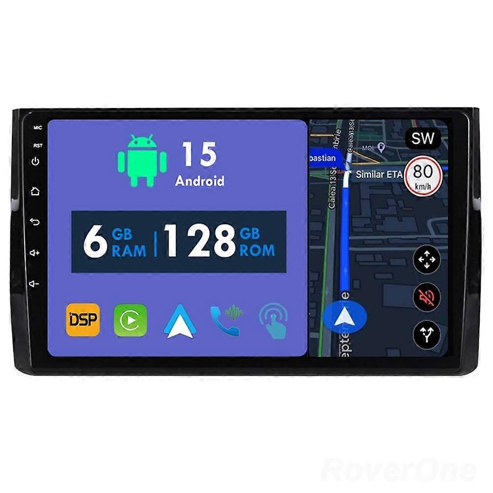 Car Radio 6G+128G CarPlay GPS Navigation Head Unit for Skoda Kodiaq 2016 - 2021 Karoq NU7 2017 - 2021 Android Auto Bluetooth Stereo Touch Screen