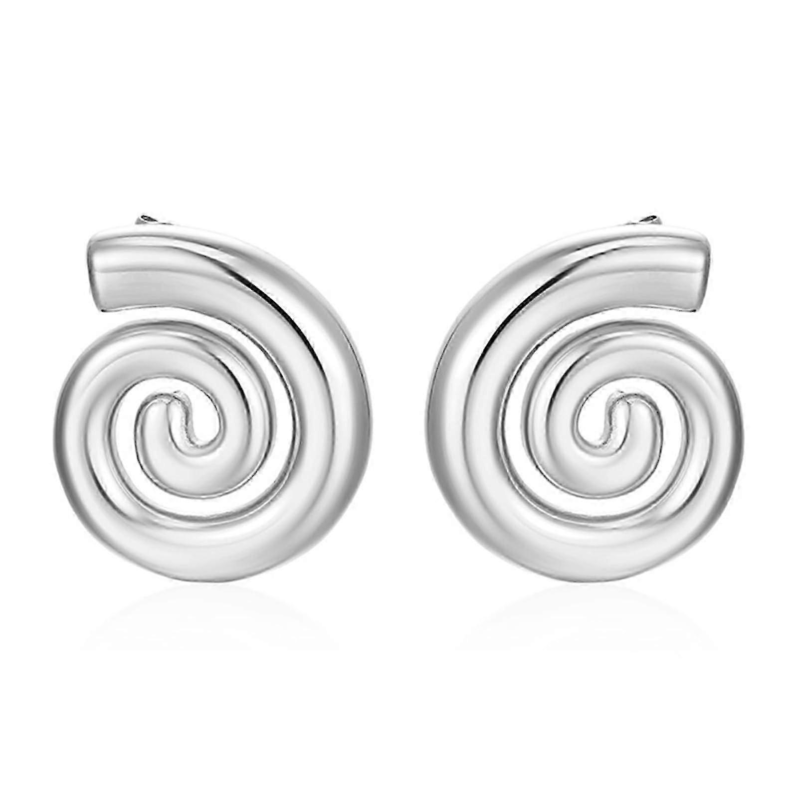 Sterling  CZ Cross Huggie Hoop Earrings for Women's