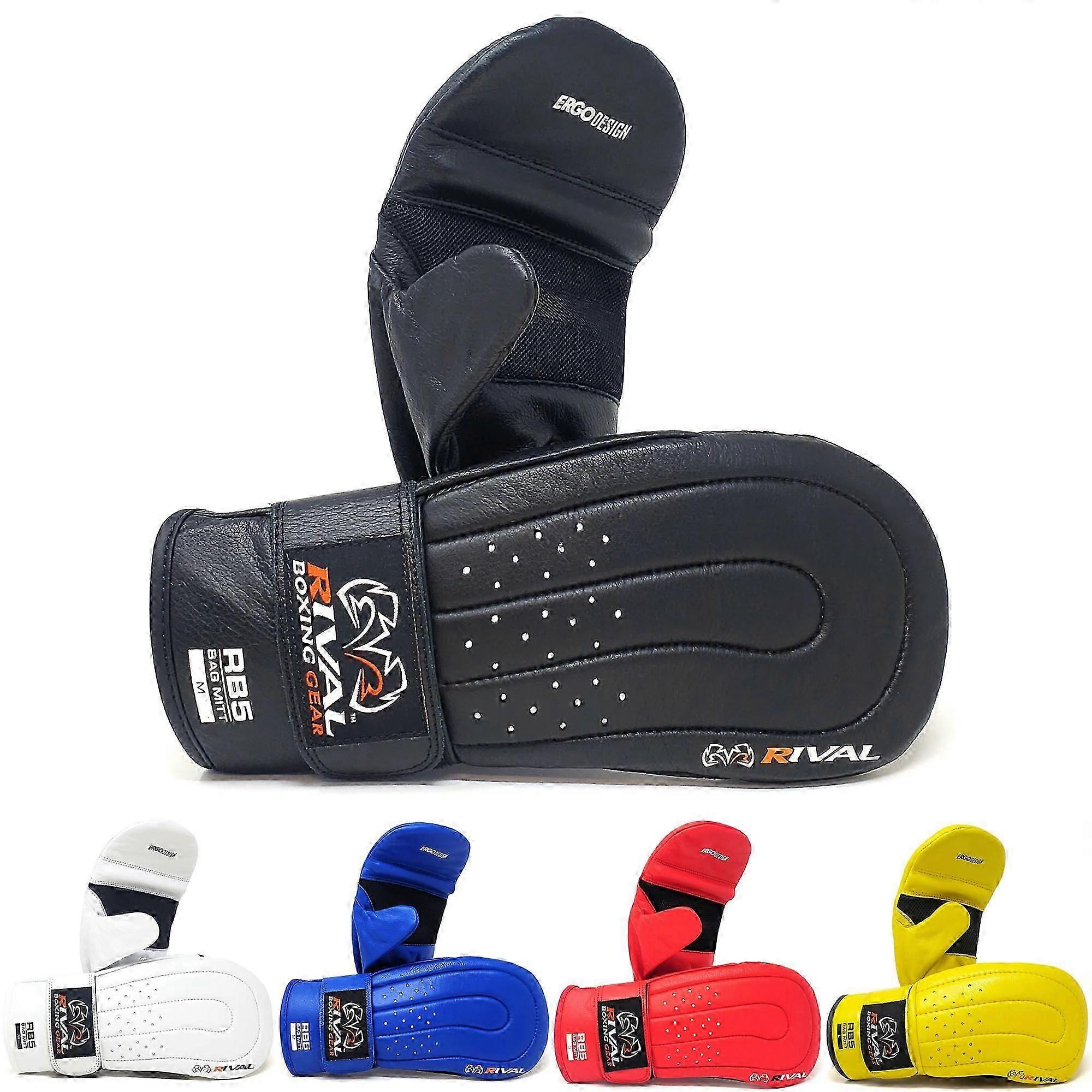 RIVAL Boxing RB5 Bag Mitt Handschuhe, Bare-Faust-Power-Schlaggefühl, null Widerstand