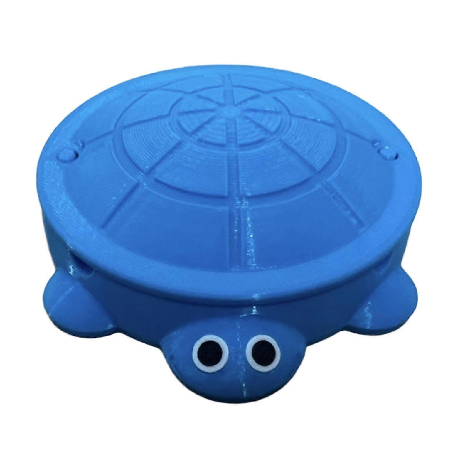 25-26 Mini Turtle Sandbox with Lid Sand Mini Tools Accessories 3D Printed Tortoise Sand Storage Box