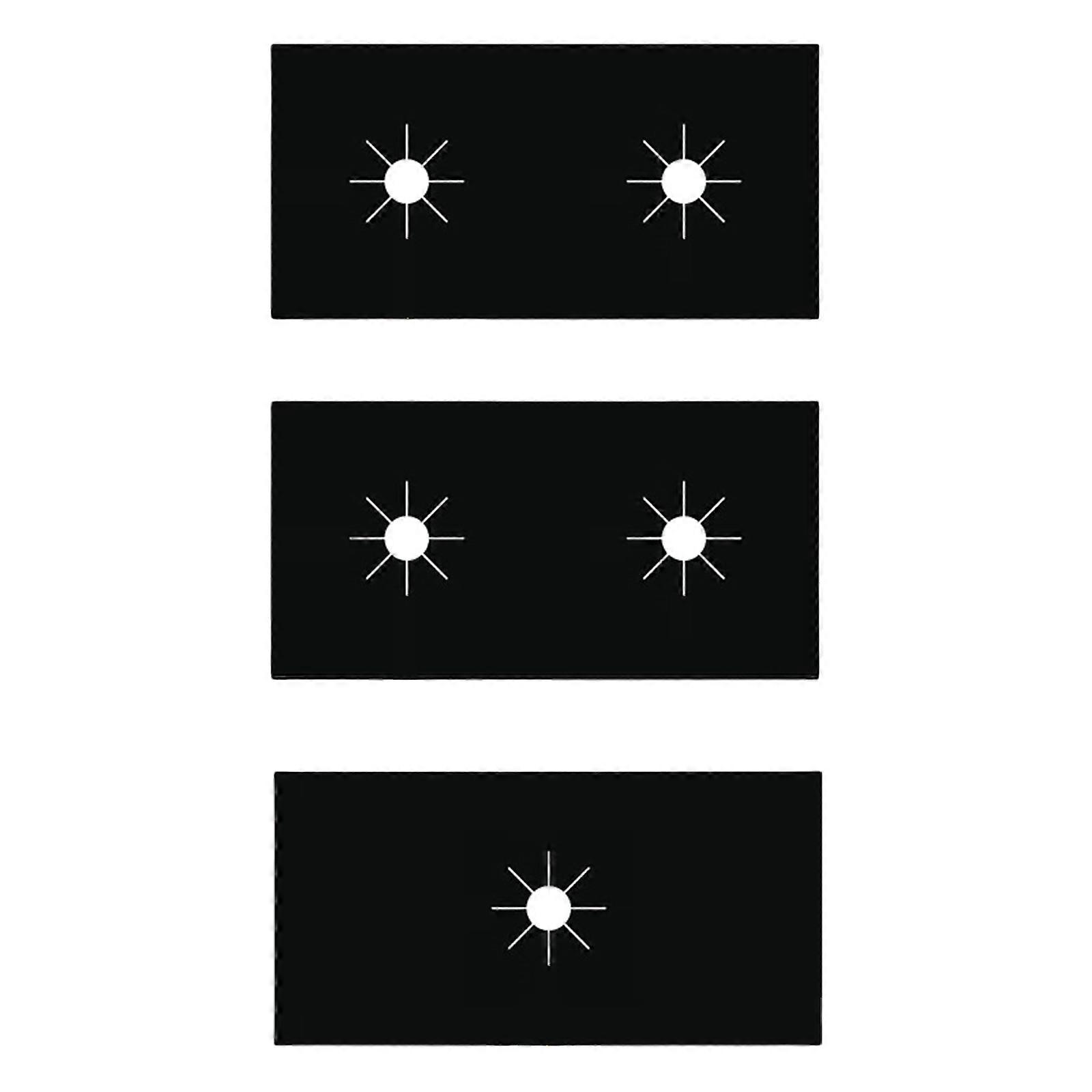 PTFE Coated Fiberglass Cooking Mat Set Heatproof Up To 260°C Nonstick Fronts For Countertops Protections And Baking Use Multicolor