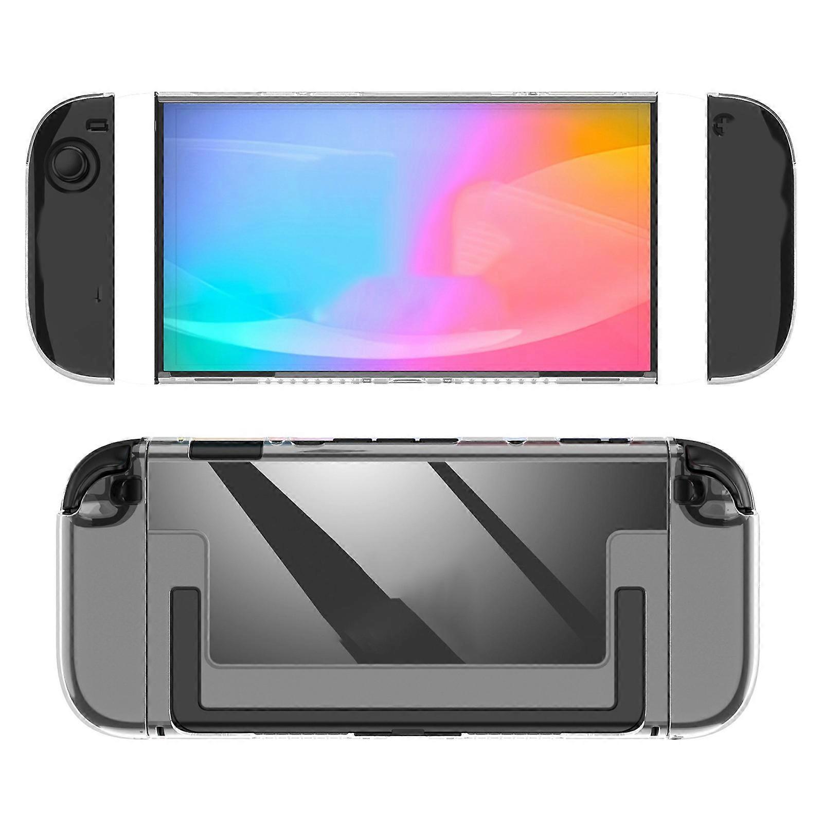 Gamepad Dustproof Housing TPU Protector Cover for NS2 Scratchproof Clear Shell Console Waterproof Protective Case Multicolor