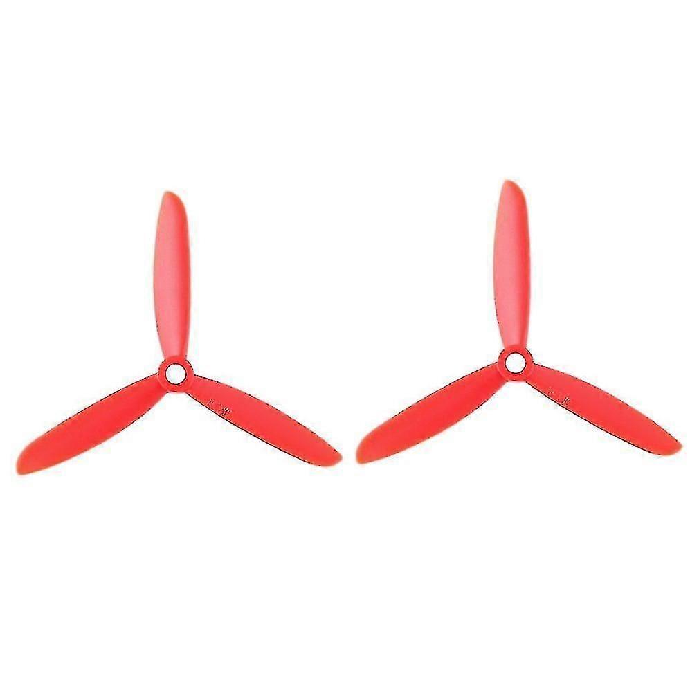 1 Pair 3-blade 5045 Propeller Props Cw/ccw For Quadcopter Multi-copter Red