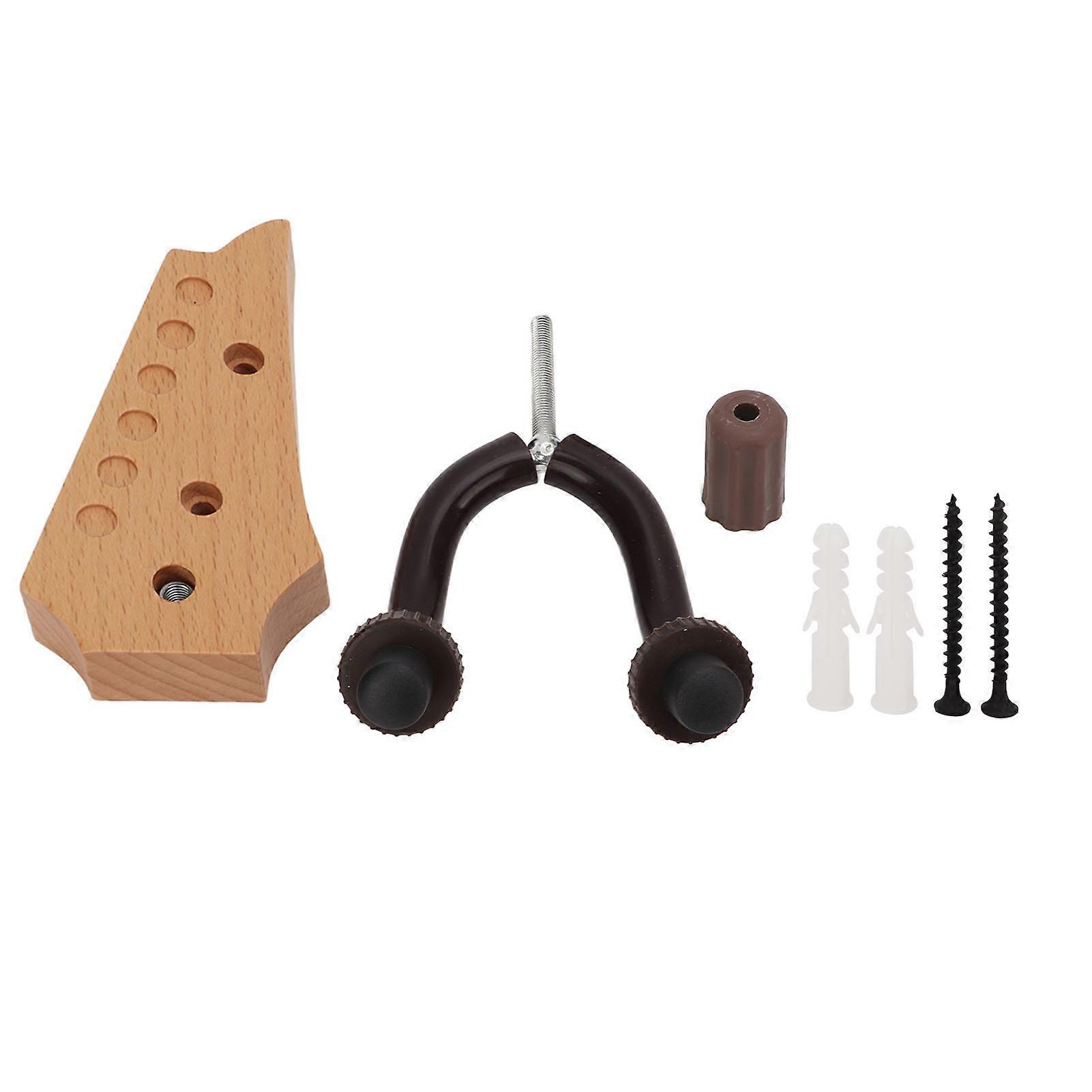 Guitar Wall Mount Holder Stand Hanger Hook Bracket Accessory Set Kit for Banjo Ukulele