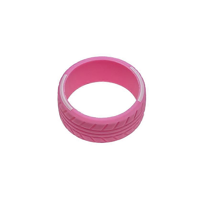 Remote Control Silicone Steering Hand Wheel Accessories for RC Car (Pink)