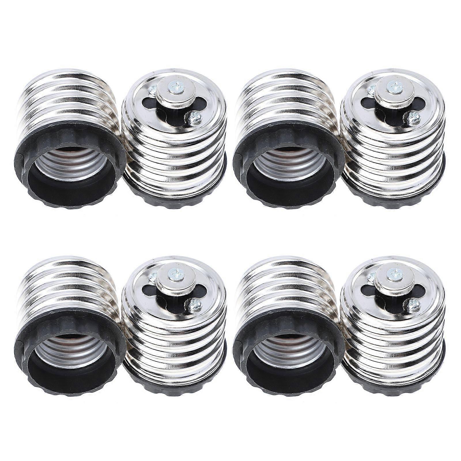 8pcs Light Bulb Converter E40 to E27 Base Screw LED Light Lamp Bulb Adapter