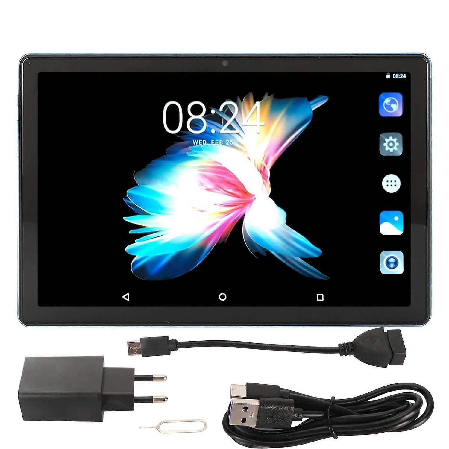 10.1 Inch Tablet for Android 13.0 2560X1600 Resolution RAM 8GB ROM 128GB Front 8MP Rear 16MP 8 Core 