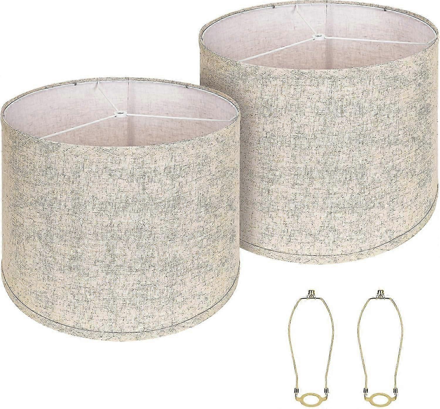 2 set large versatile lampshades for home lighting decor large size