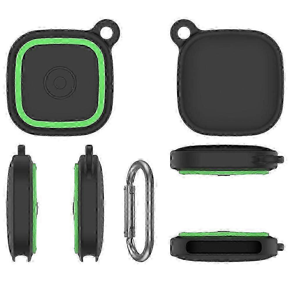 Green (E) $ Applicable to Tile by Life 360 mate anti-lost device silicone protective cover tracker soft shell anti-fall storage
