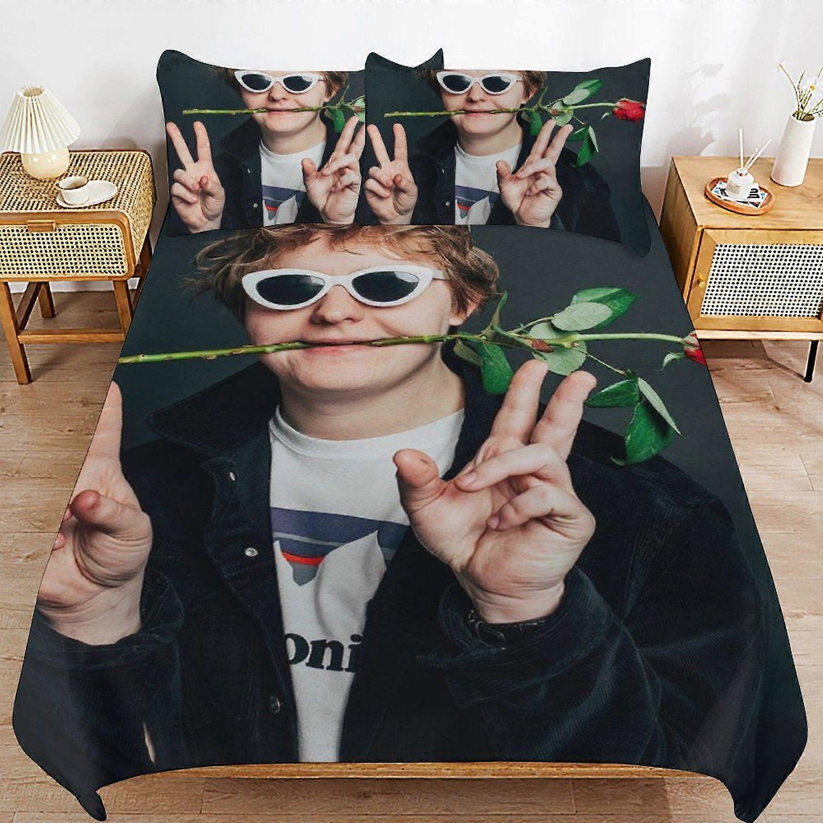 w241 LEWIS CAPALDI Convenient Use Cozy Feel Secure Zip Smooth Threading Duvet Cover Sets Ideal for Home n241