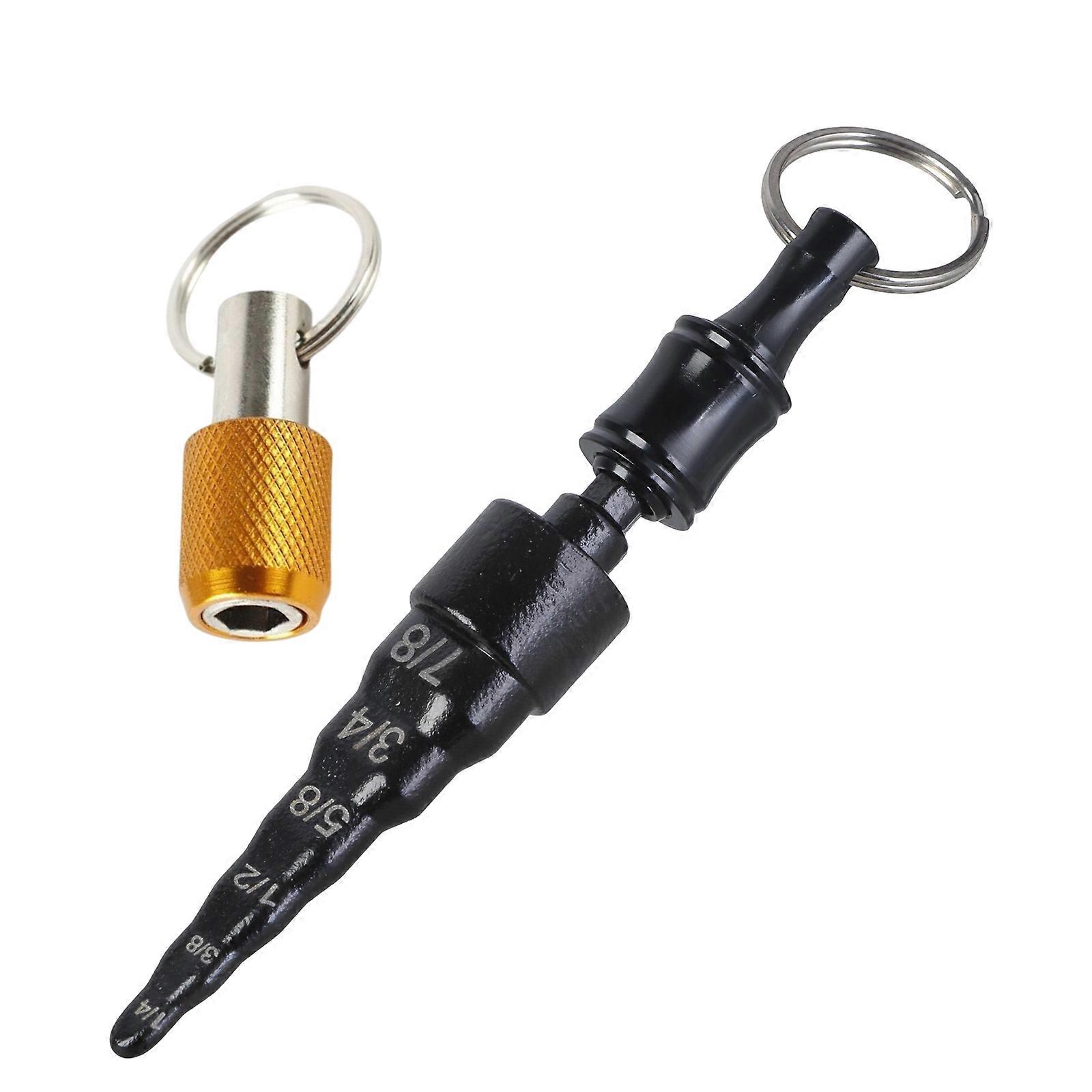 6 In 1 Copper Pipe Flaring Expansion Tool with Bit Holder Swage Tube Expander for Air Conditioning Refrigerator Repair Multicolor