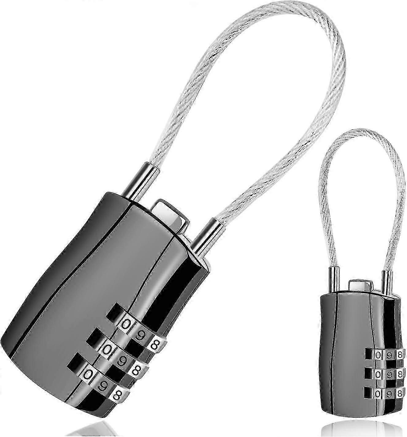 Code Padlock Airplane Suitcase Exterior Door Lock, 3-digit Code Padlock Lock Storage Locker Combination Padlock, Small Zinc Alloy Code Padlock For Gar