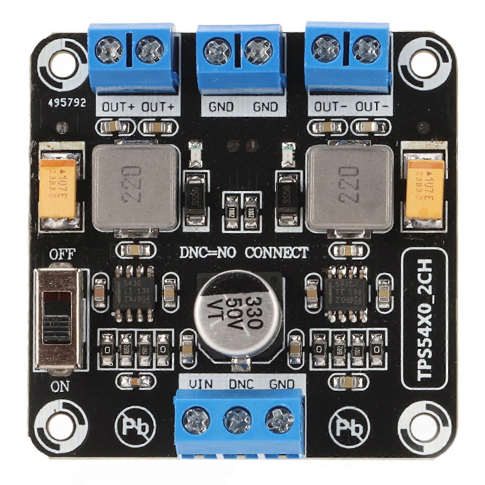 Positive Negative Dual Output Module TPS5430 12V 15V Reverse Connection Protection Low Noise Voltage Converter Module