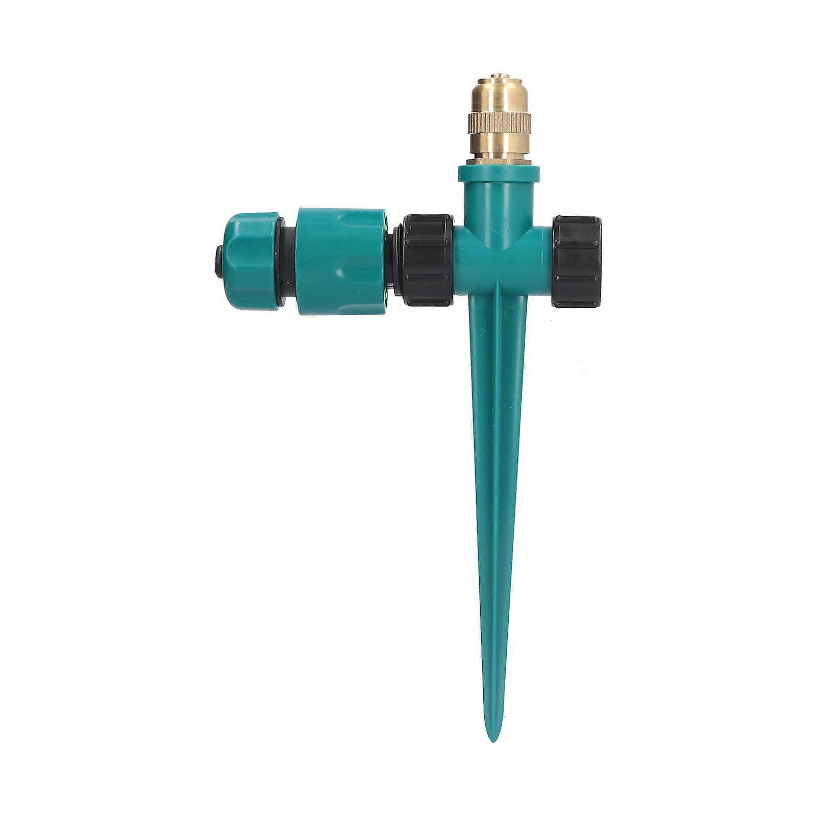 360 Degree Automatic Lawn Sprinkler Adjustable Plug in Irrigation Sprayer for Gardening Fruit Tree