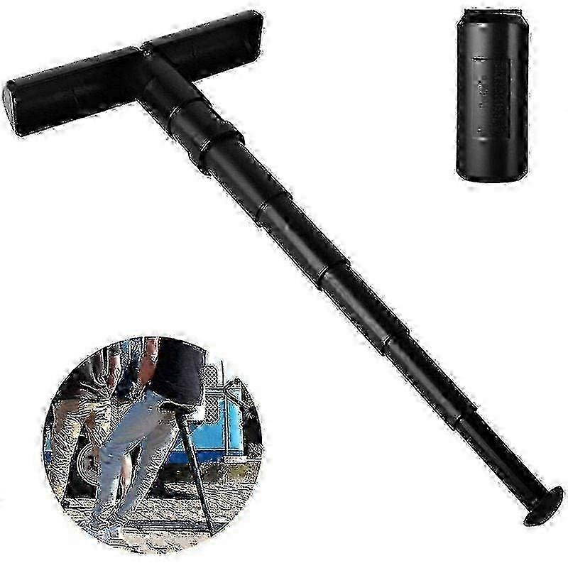 Ergonomic Companion Portable Folding Stool, Lightweight Multipurpose Stool with Side Pocket for Convenient Storage z