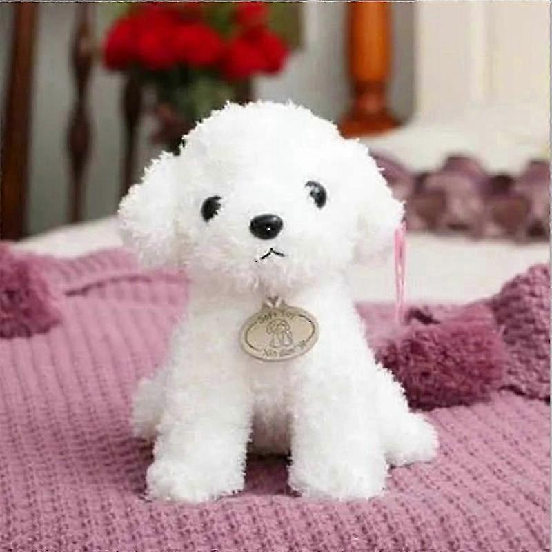 Simulation Plush Dog for Kids - Handmade Reversible Teddy Figure Toy