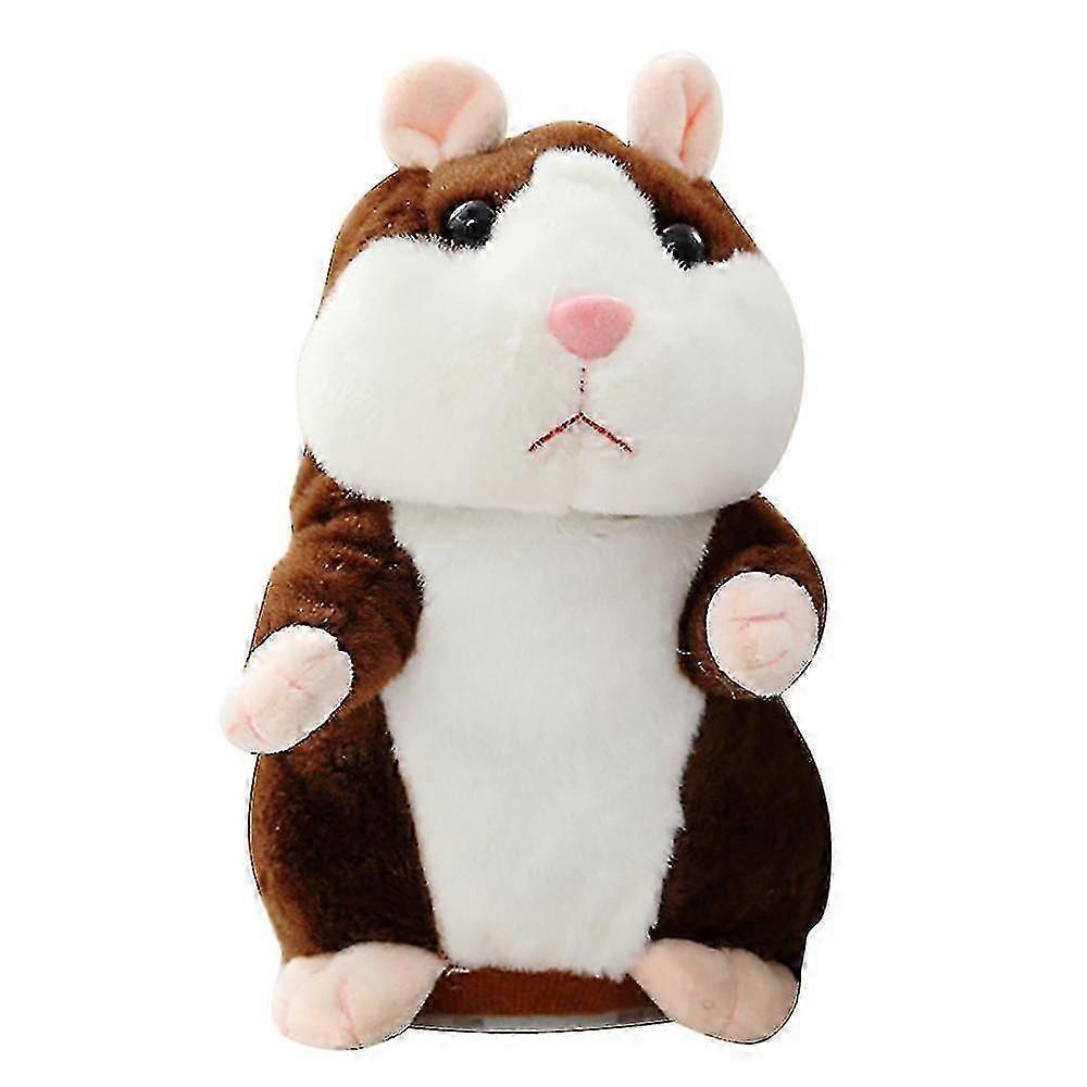 Interactive Talking Hamster Toy for Kids - Repeats Your Voice, Cuddly Electronic Pet for Playtime and Parties