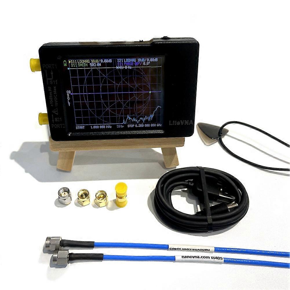 LiteVNA 6Ghz VNA 2.8Inch LCDHF VHF UHF UV Vector Network Analyzer
