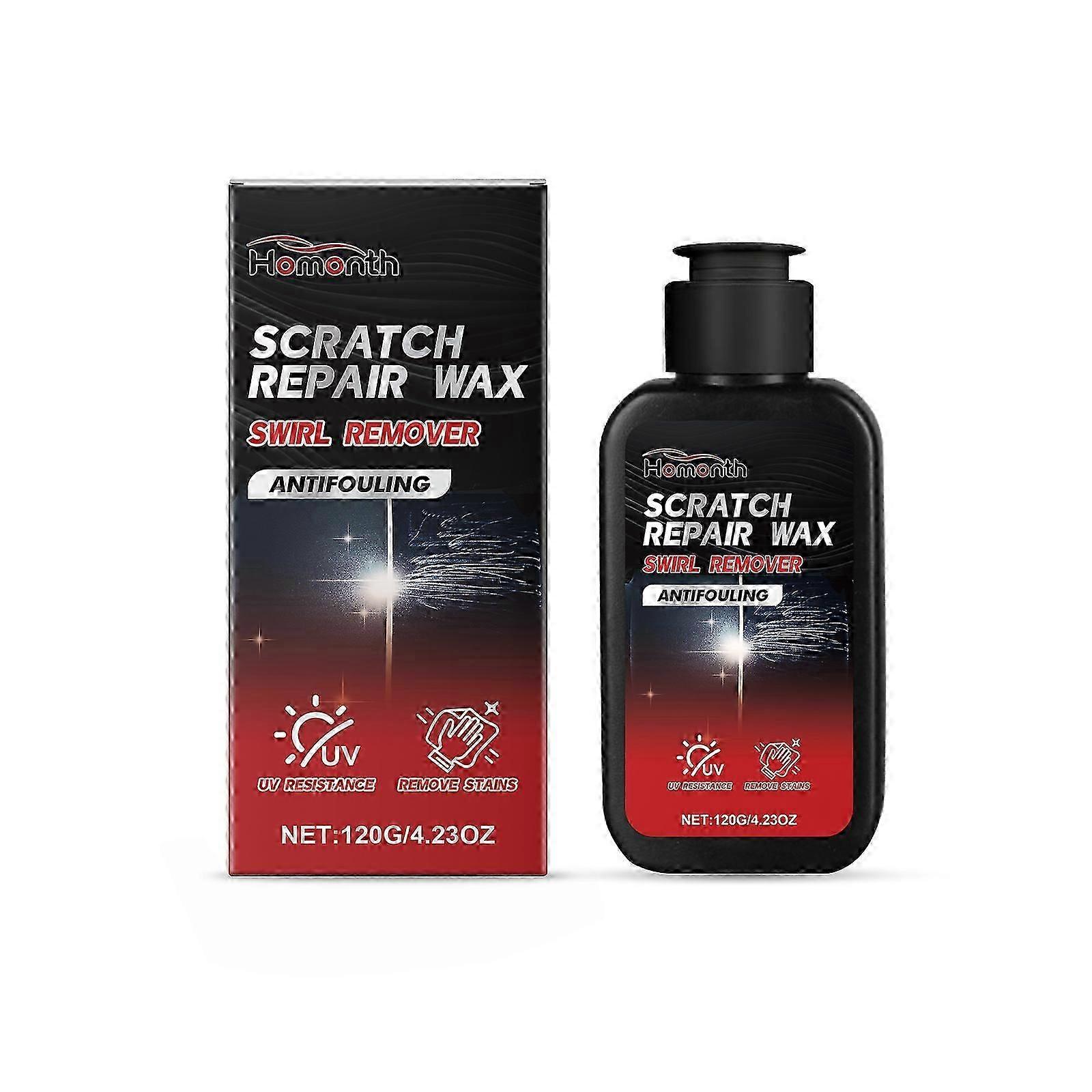 Quick Car Scratch Repair Wax - Restores Shine & Removes Stains in Seconds, 120g