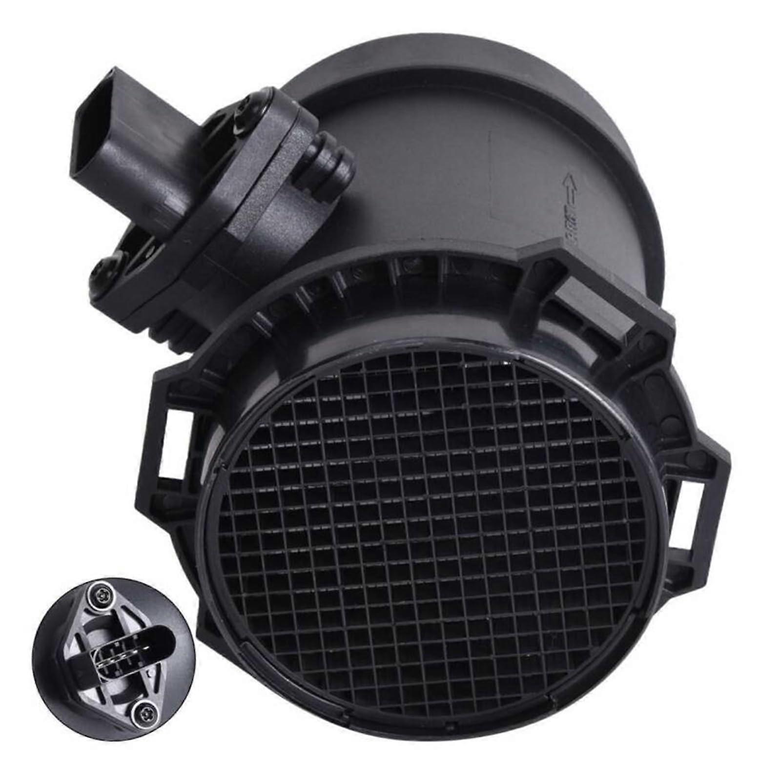 Mass Air Flow Sensor for BMW E39 E38 740i 740iL X5 E53 Range Rover 20032004 OEM Fit Black