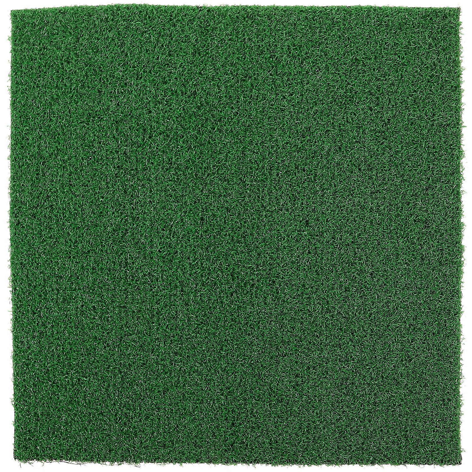 Simulation Grass Turf Turtle Basking Platform Mat for Pet 2Pcs