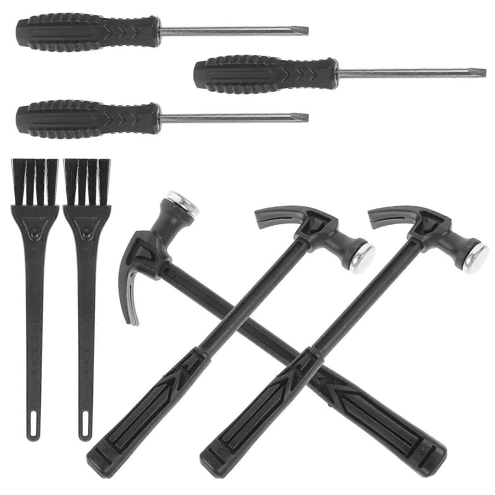 Plastic Kids Hammer Digging Toy Tools Excavation Tool Kit 12Sets