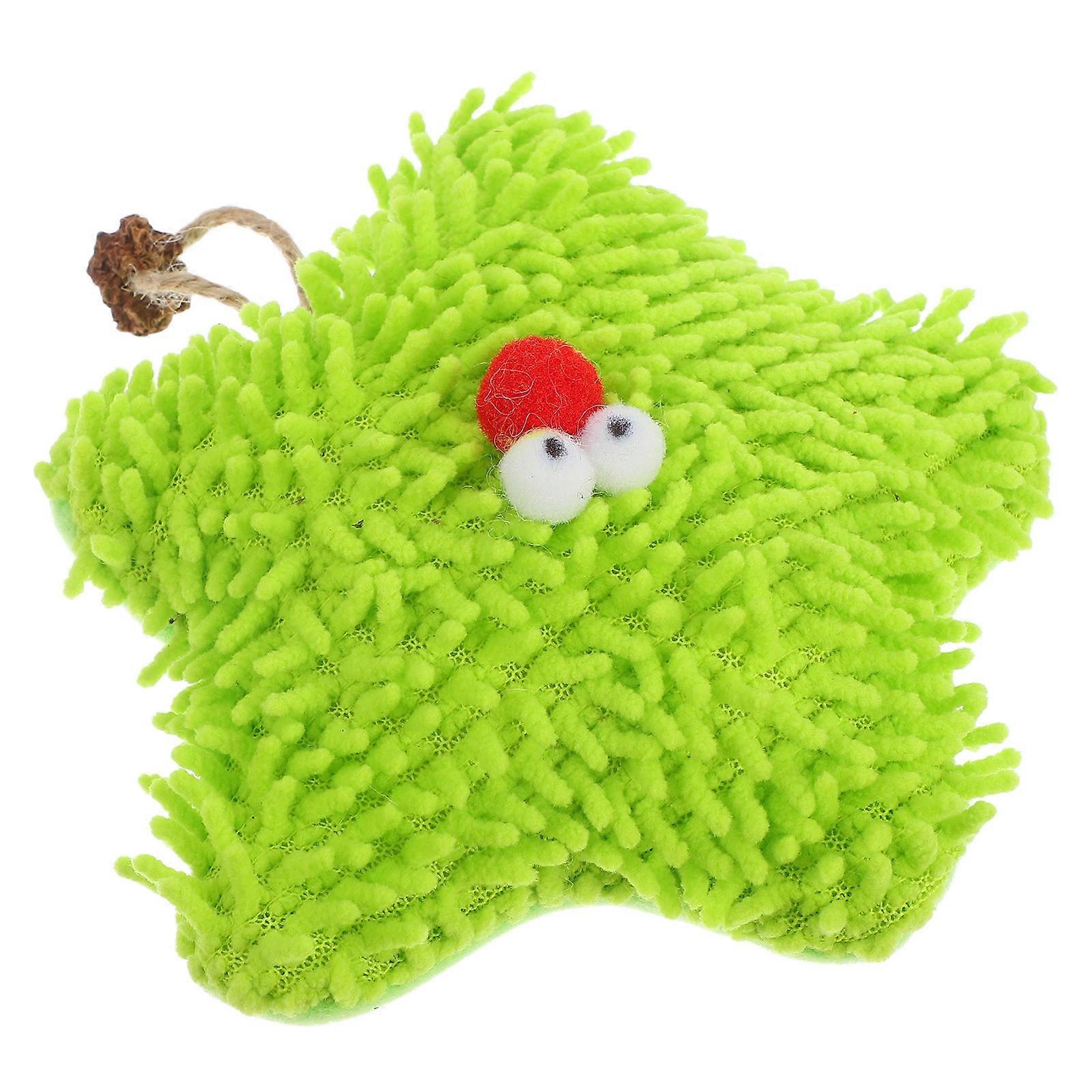 Plush Cat Toy Shape Chew Toy for Indoor Cats Teeth Cleaning