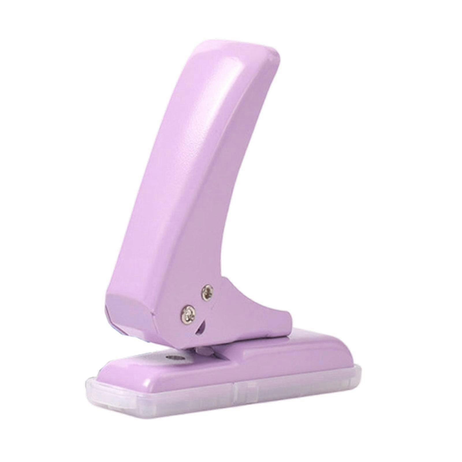 Single Hole Punch Hole Puncher Portable with Non Slip Base 40 Sheet Paper Punch